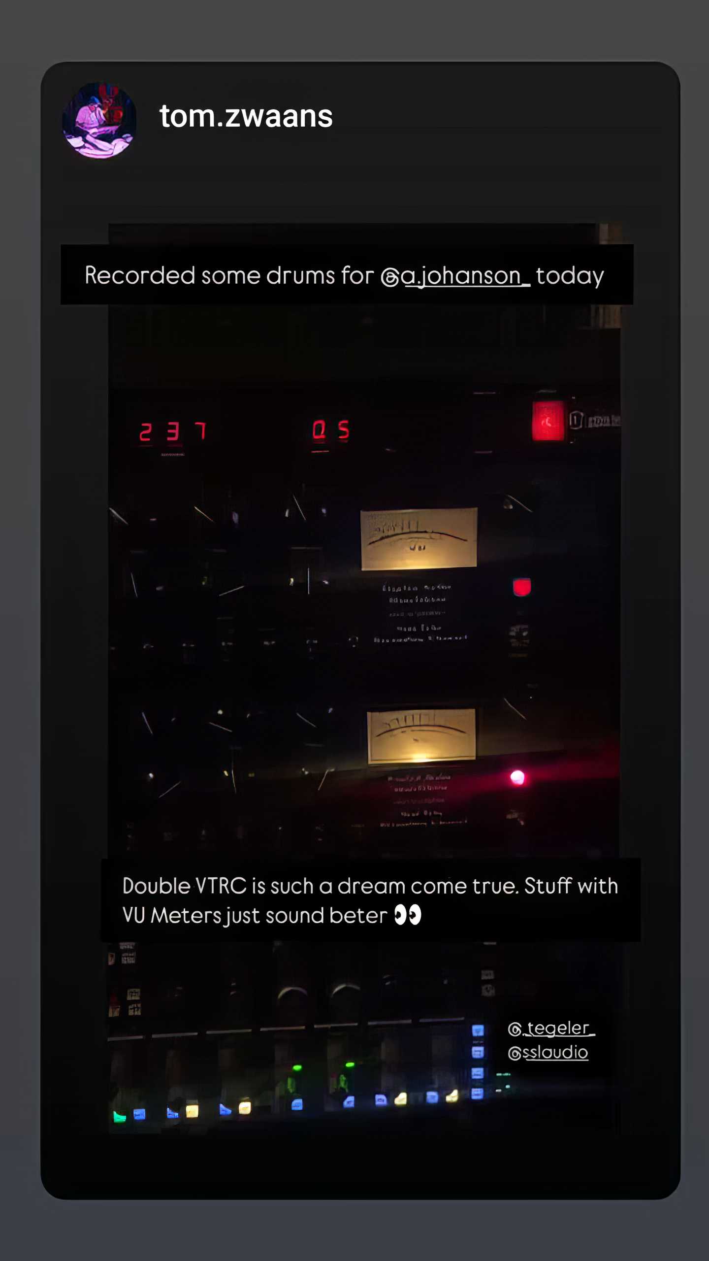 Vari Tube Recording Channel – Social Media 14